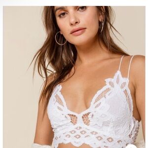 Free People white bralette NWT